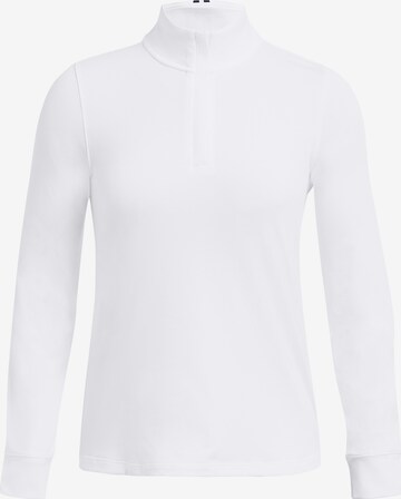 UNDER ARMOUR Sportief sweatshirt 'Playoff' in Wit: voorkant