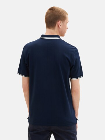 TOM TAILOR DENIM Poloshirt in Blau