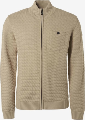 No Excess Knit cardigan in Beige: front