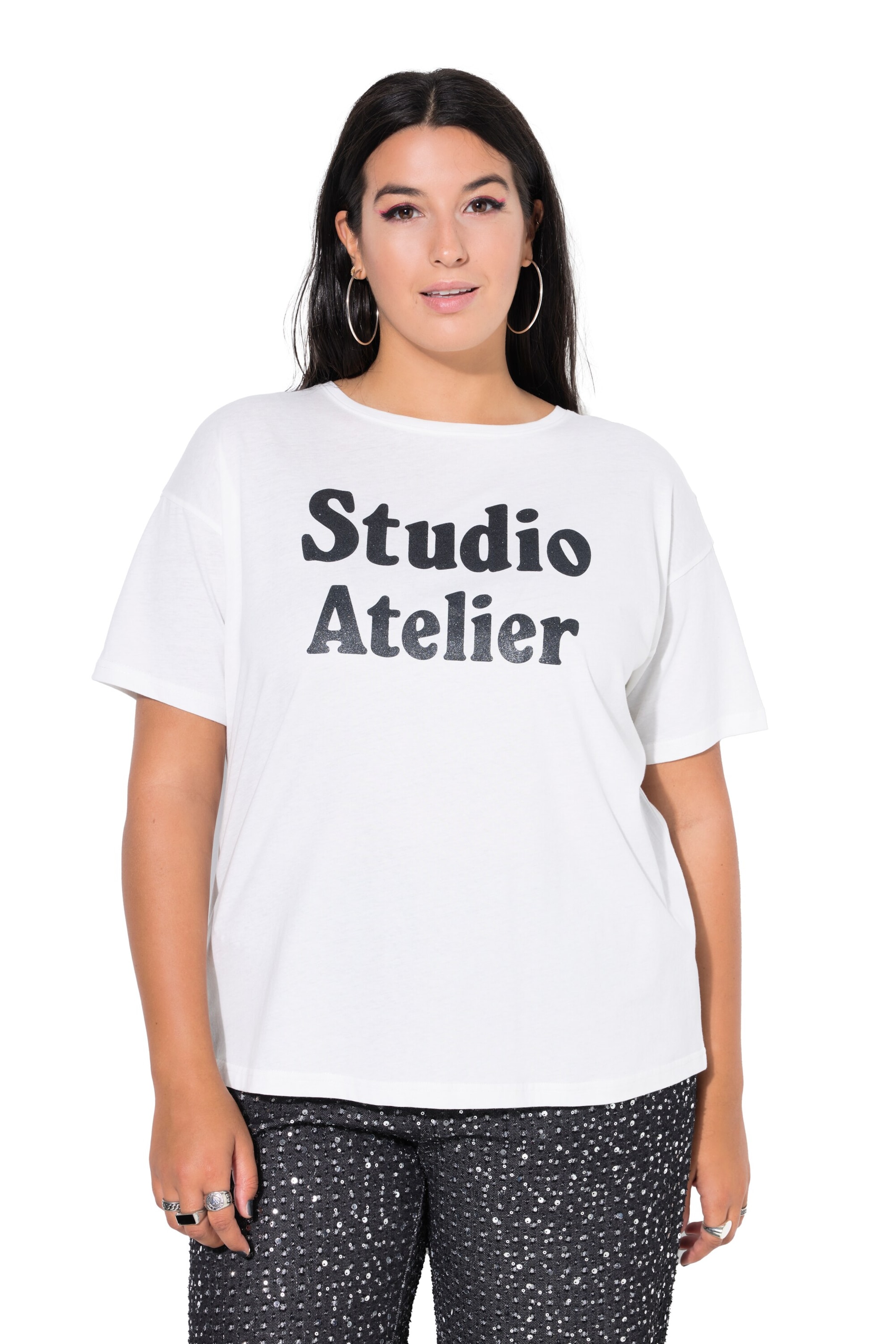 Studio Untold Shirt in Wit: voorkant