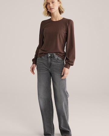 WE Fashion Tričko – hnědá