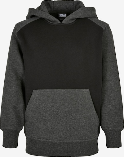 Urban Classics Sweatshirt i gråmelert / svart, Produktvisning