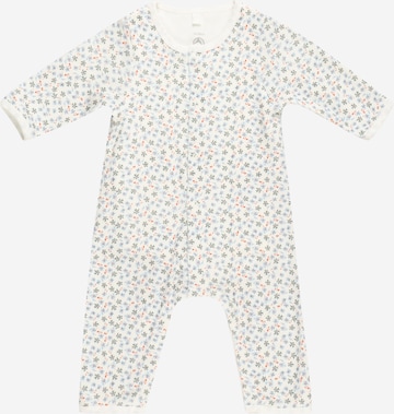 PETIT BATEAU Pyjamas i vit: framsida