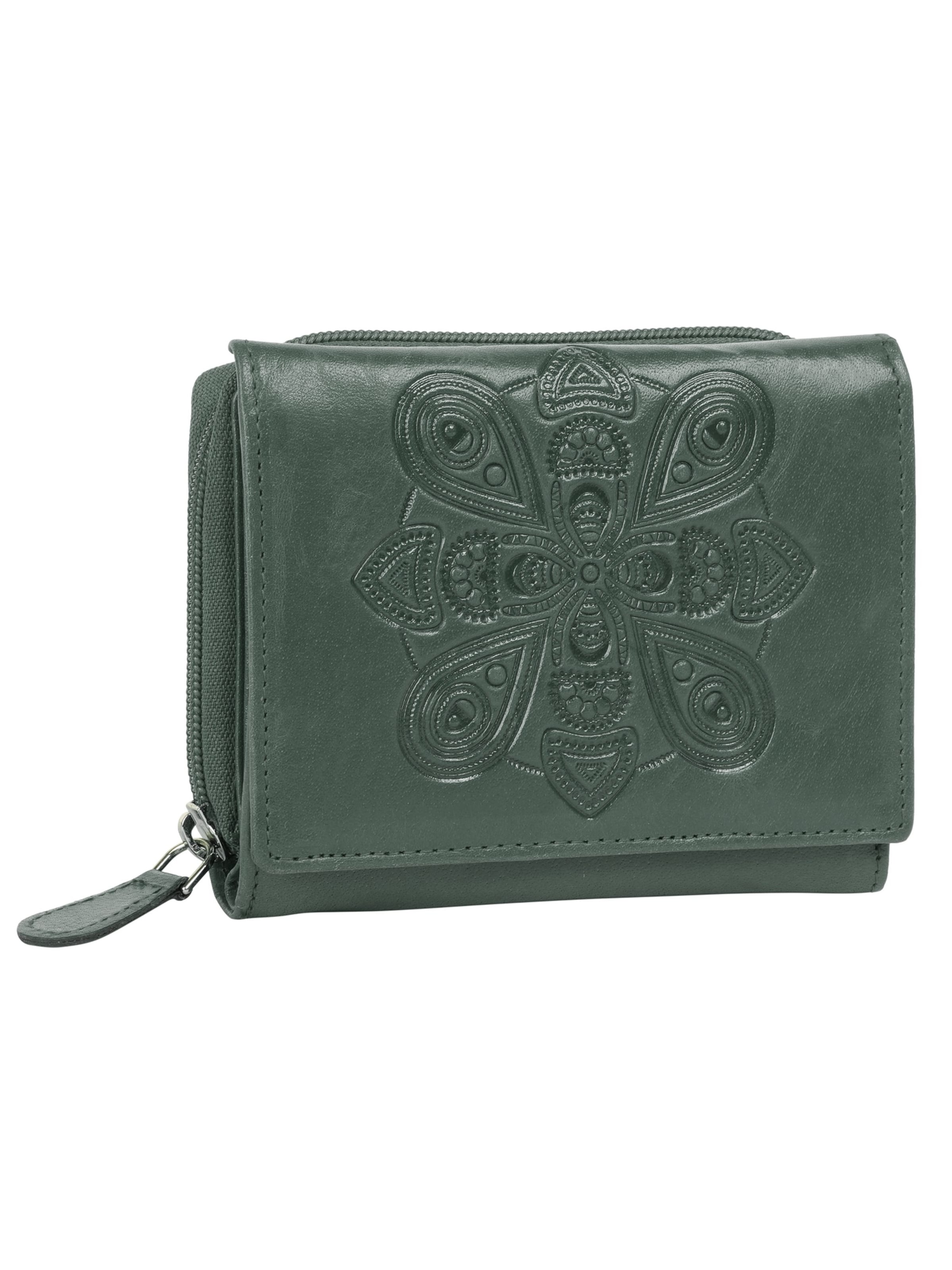 Porte-monnaies 'MANDALA' Bruno Banani en vert