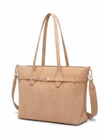 Borsa a mano 'Borsa a Mano Donna Ecopelle - Modello KSD52134 con Tracolla Staccabile' di Kassandra in marrone