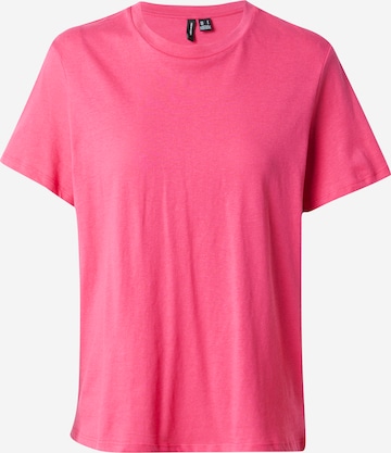 VERO MODA Shirt 'VMPANNA GLENN' in Pink: front