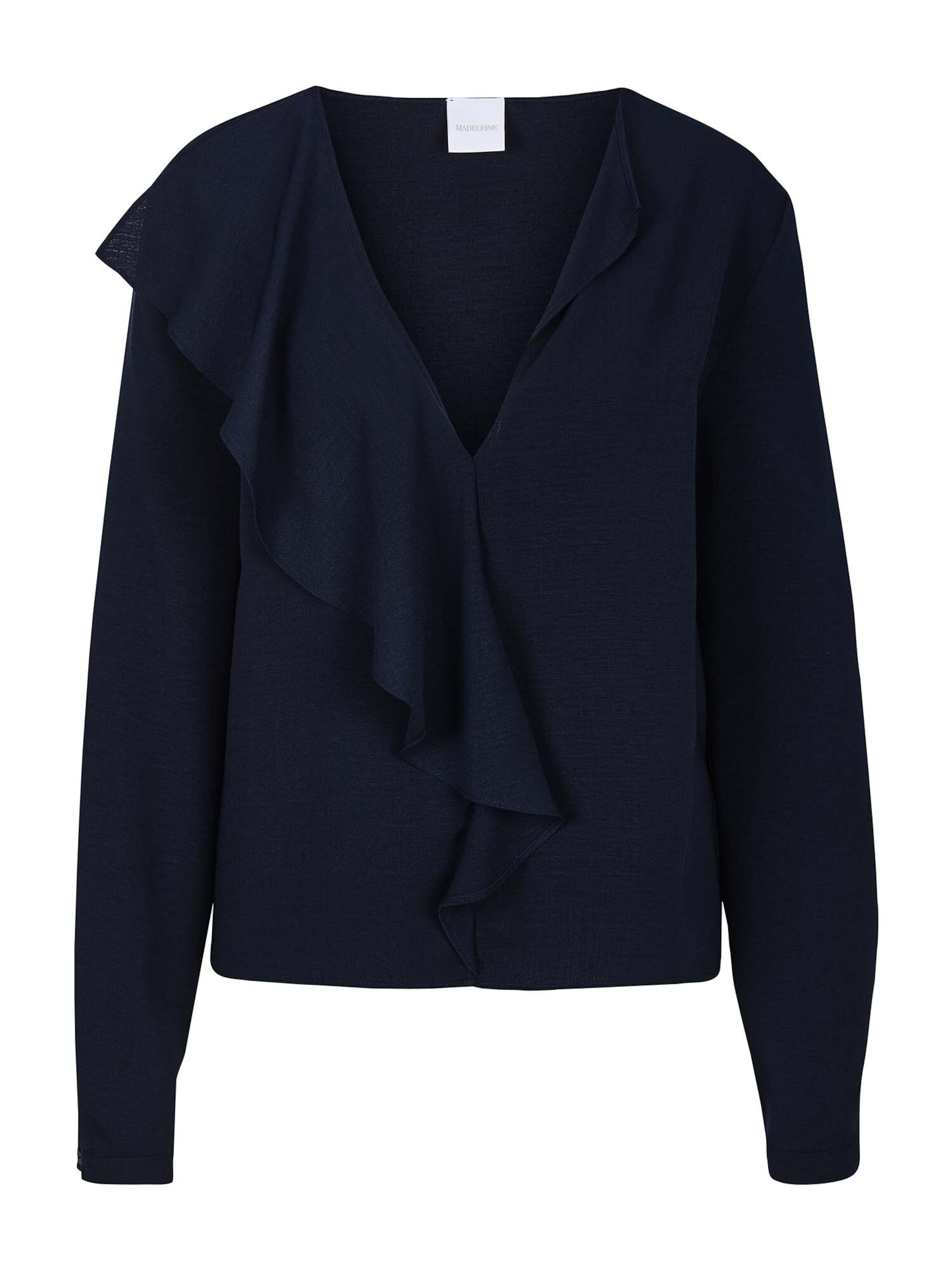 MADELEINE Blouse in Blauw: voorkant