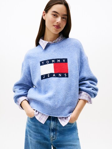 Tommy Jeans Pullover i blå: forside