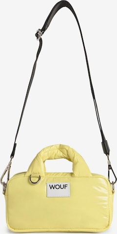 Wouf Handtas 'Glossy' in Geel: voorkant