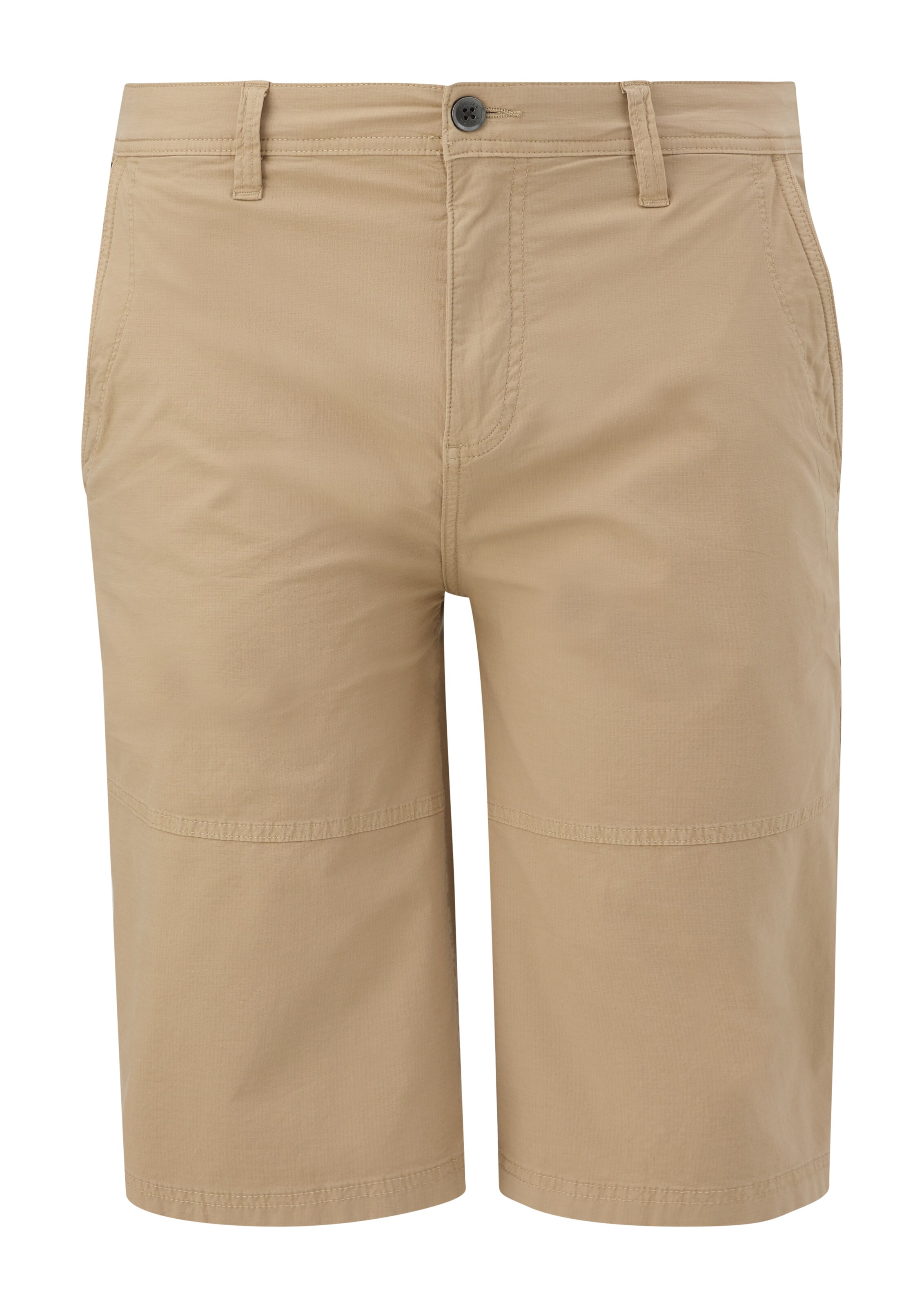s.Oliver Men Big Sizes Shorts in Beige: Vorderseite