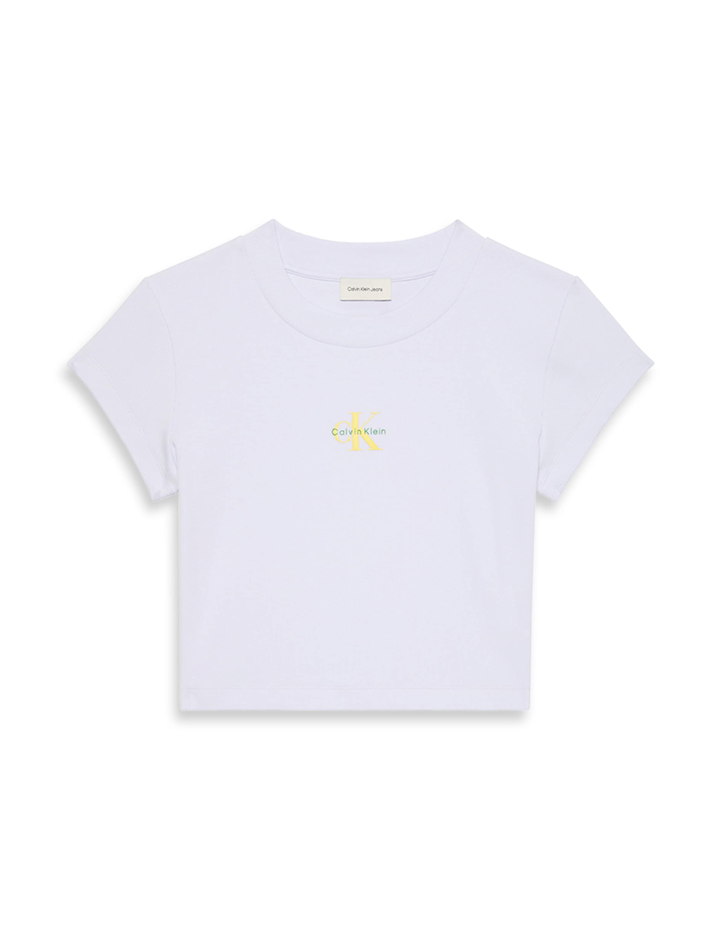 Calvin Klein Jeans Μπλουζάκι σε λιλά: μπροστά