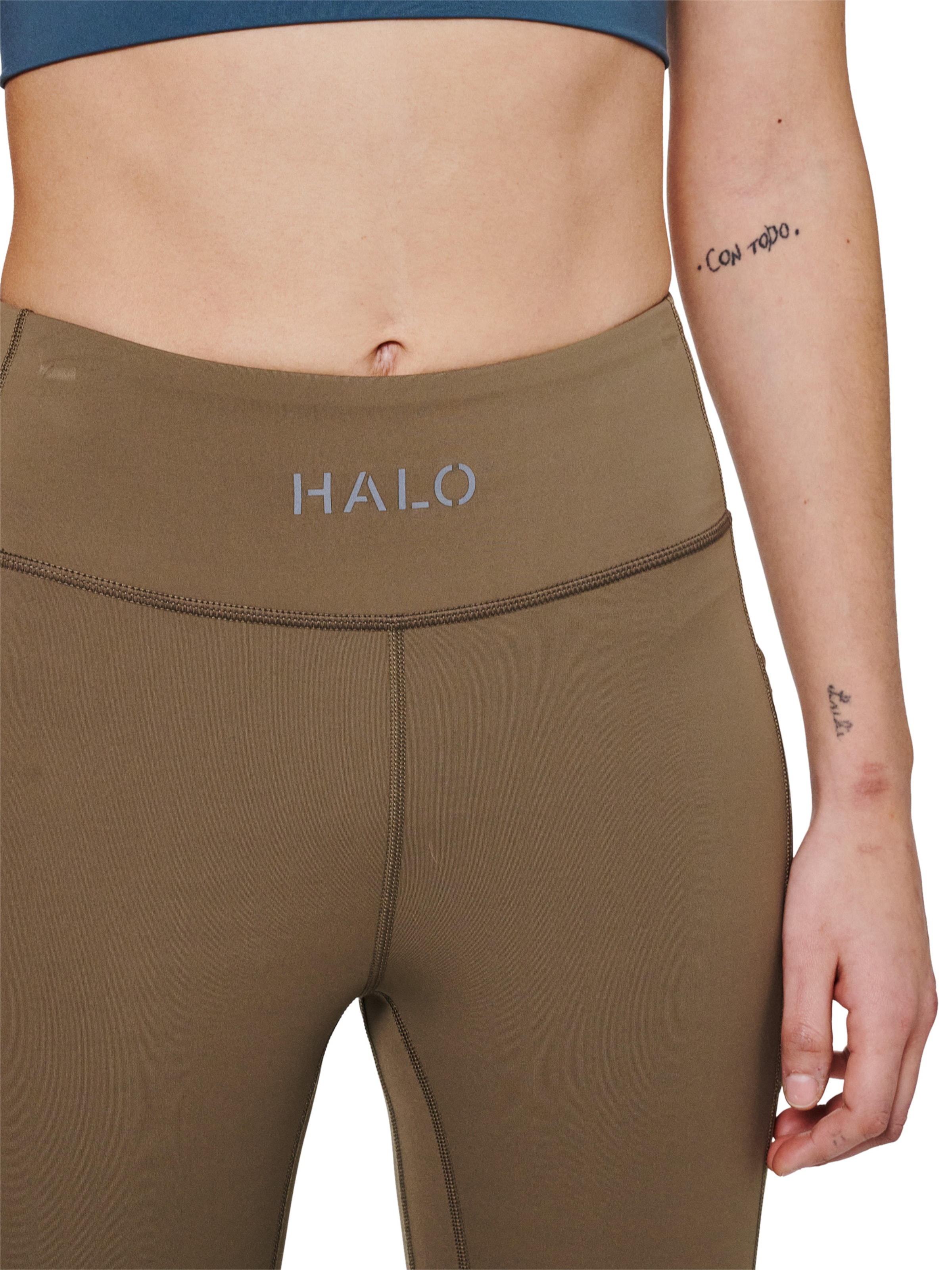 HALO Skinny Leggings in Brown