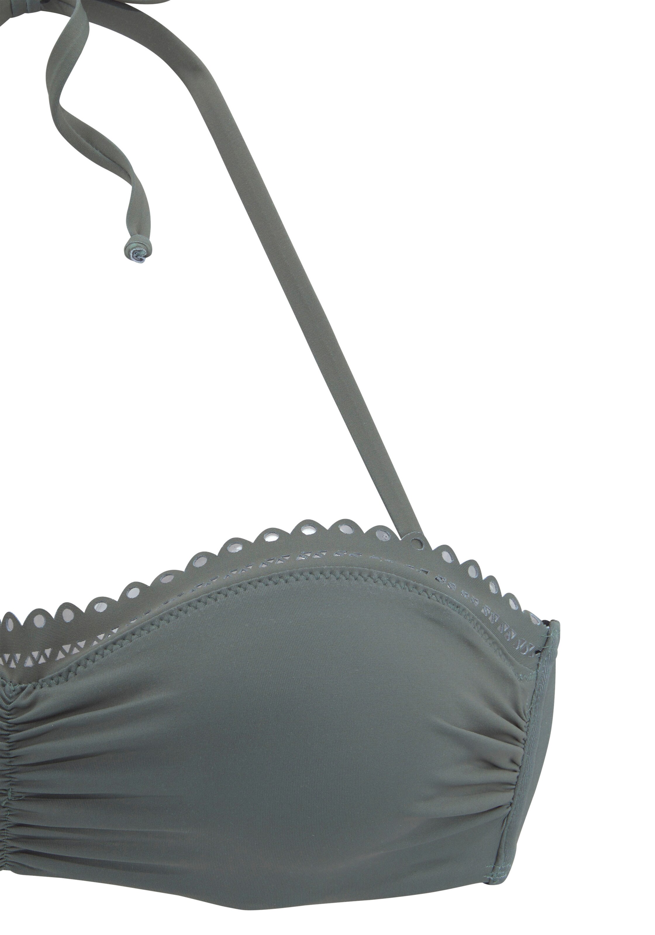 s.Oliver Μπαντό Τοπ μπικίνι σε πράσινο