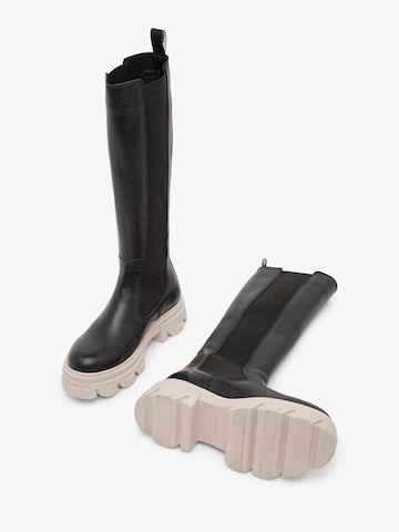 Bottes 'GINNY' Bianco en noir