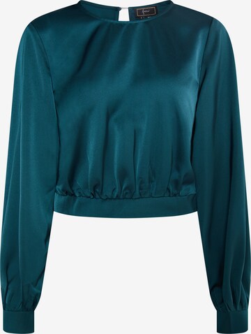 faina Blouse in Groen: voorkant