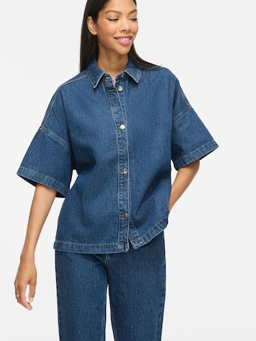 Camicia da donna 'VICREEK' di VILA in blu
