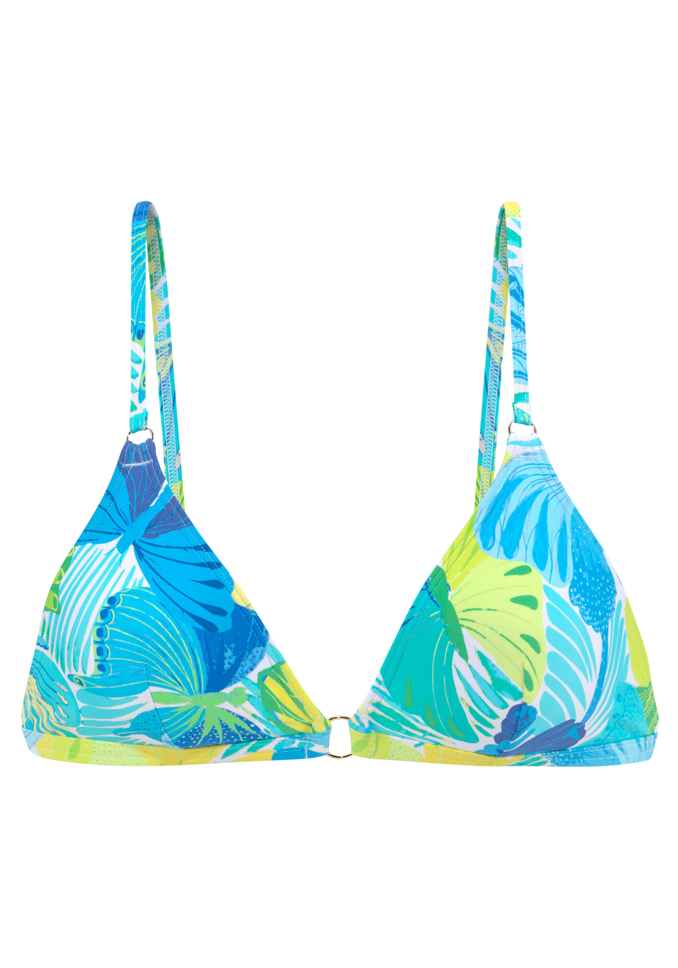 SUNSEEKER Bikini Top in Blue / Green, Item view