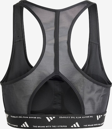 ADIDAS PERFORMANCE Bralette Sports Bra 'Powerreact Training Medium-support' in Black
