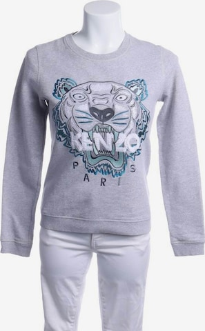 KENZO Sweatshirt & Zip-Up Hoodie in S in Grey: front