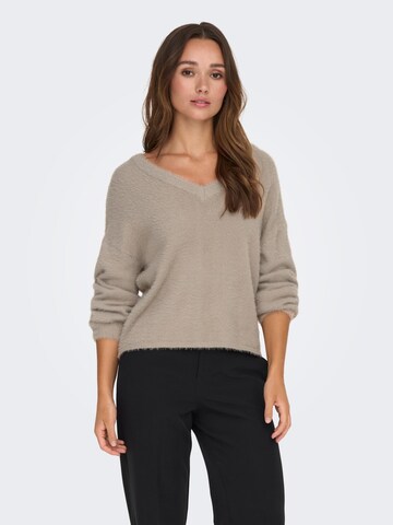 Pull-over 'Jola' JDY en beige : devant