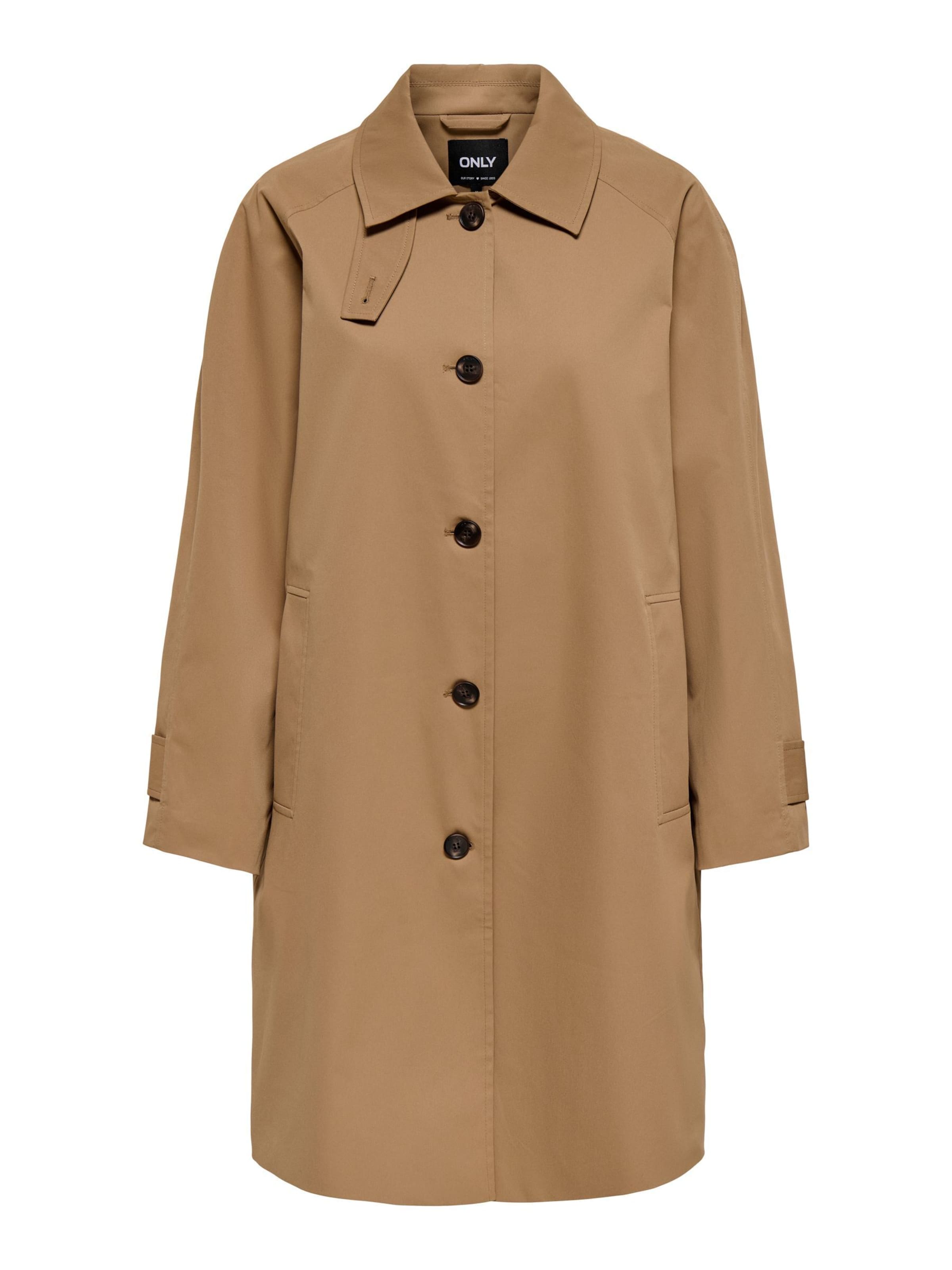 Cappotto di mezza stagione 'ONL ORCHID' di ONLY in beige: frontale