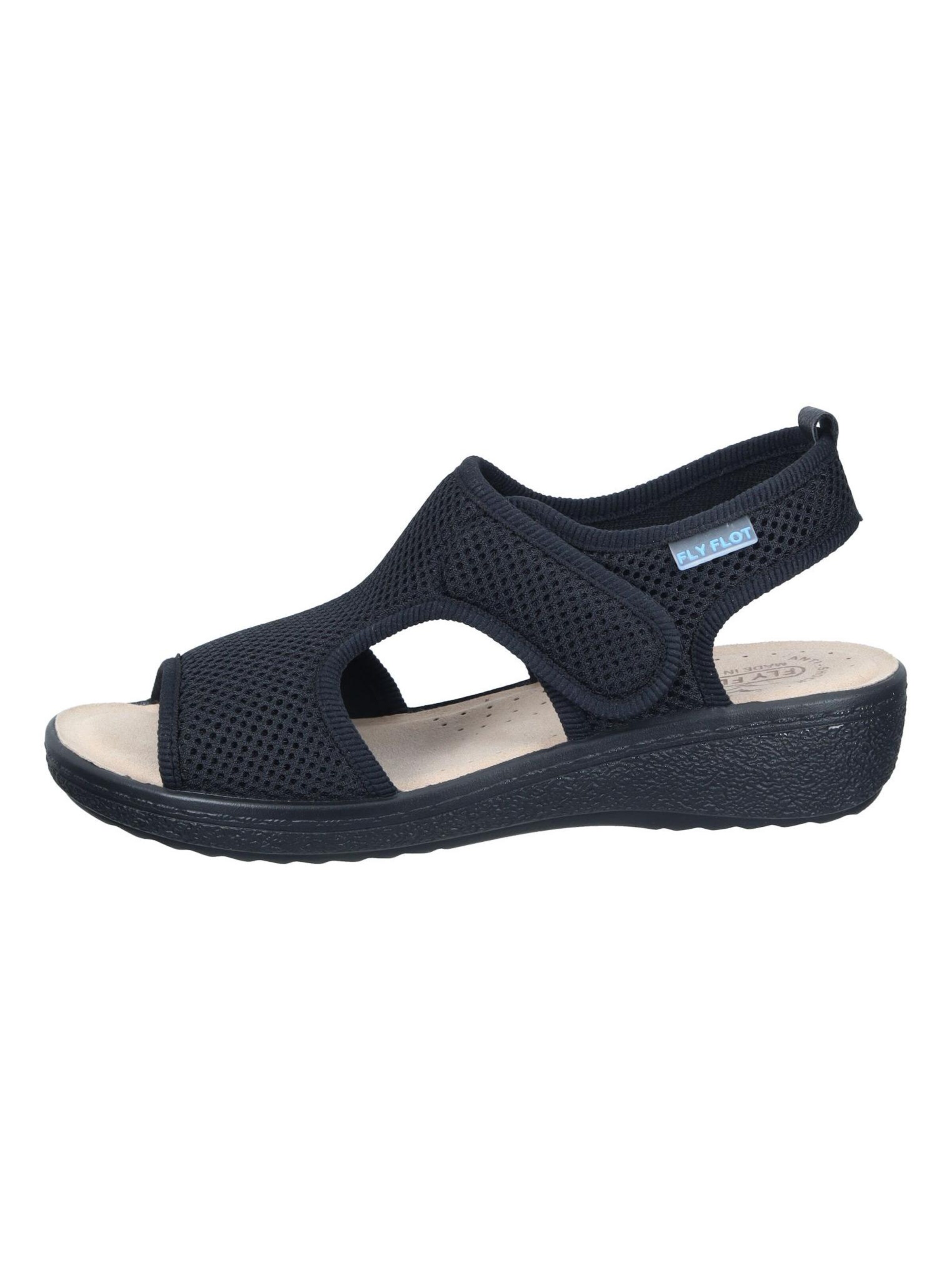 FLY FLOT Sandals in Black