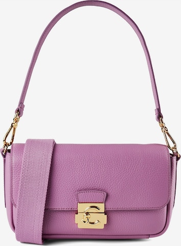 Coccinelle Shoulder Bag 'C-Me Lock' in Purple: front