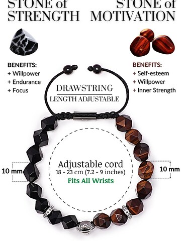 GT Collection Armband 'Wild Cat' in Rood