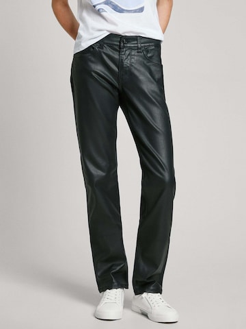 Pepe Jeans Tapered Jeans in Black: front