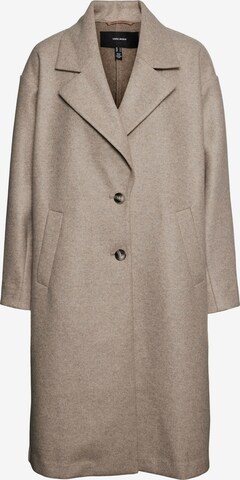 VERO MODA Between-Seasons Coat 'Fortune Audrey' in Brown: front