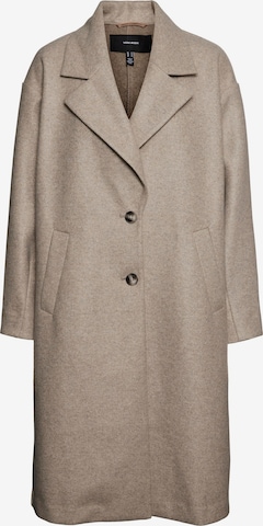 VERO MODA Between-Seasons Coat 'Fortune Audrey' in Brown: front