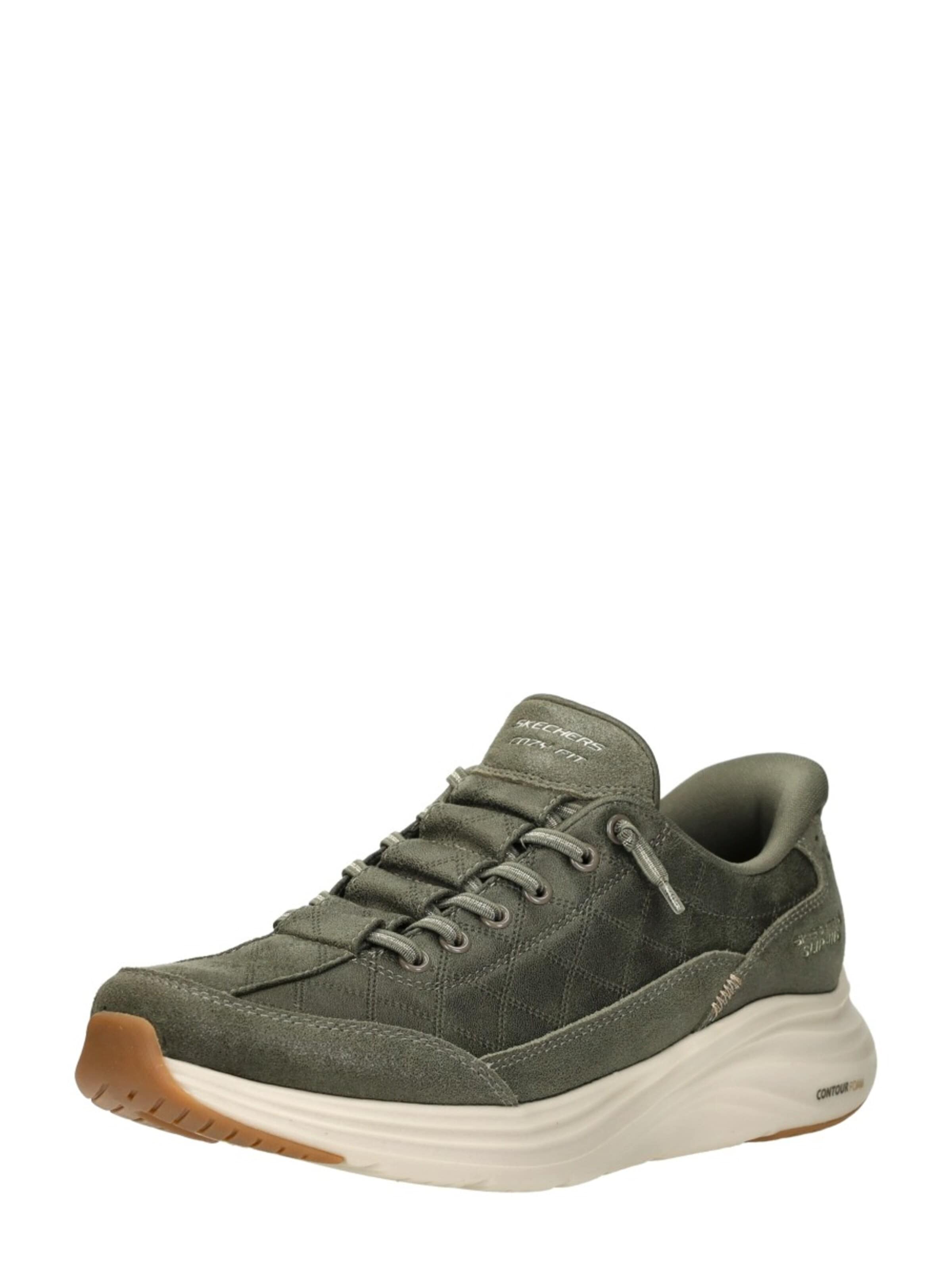 Baskets basses 'Slip-Ins: Contour Foam' SKECHERS en vert