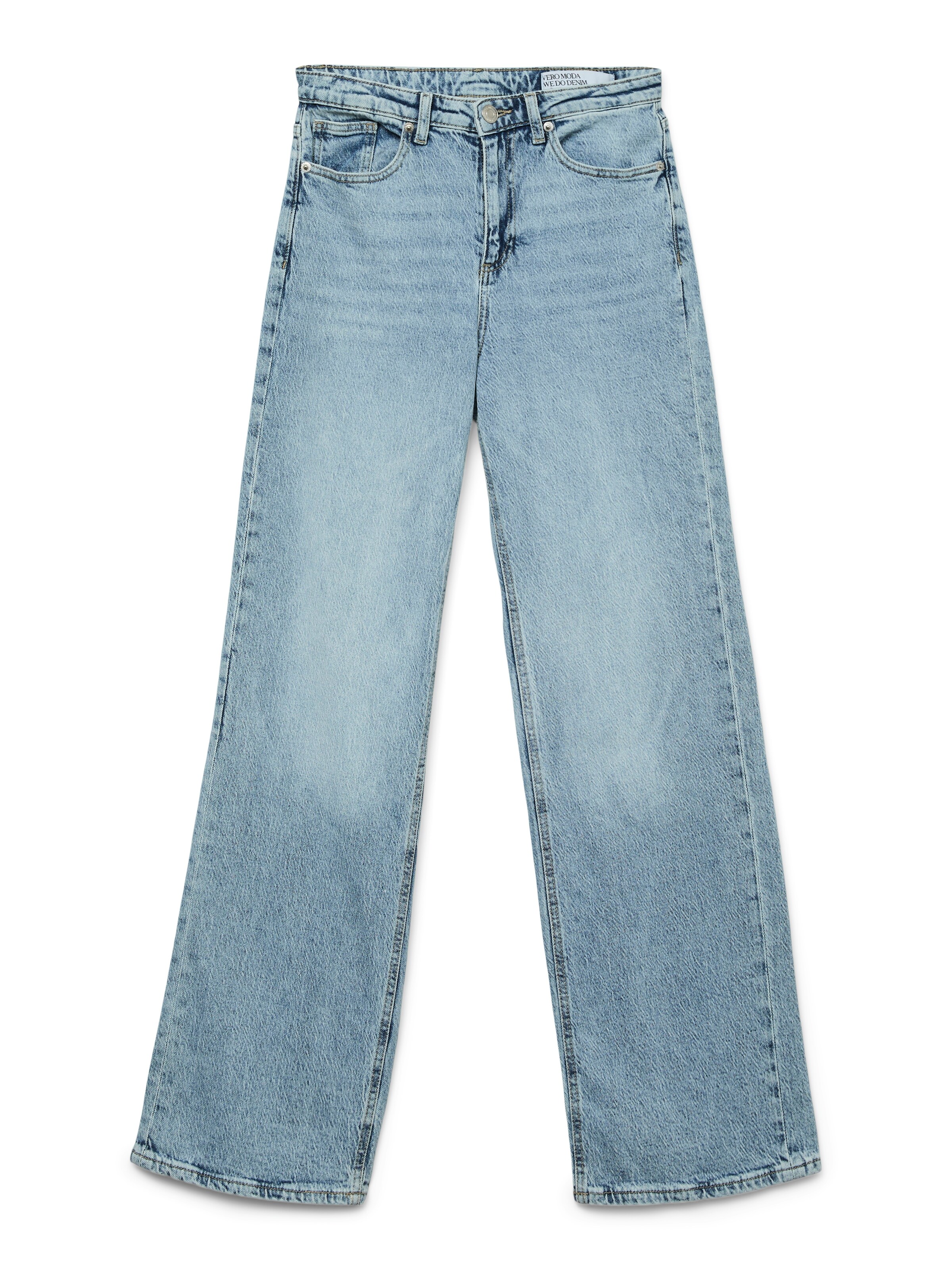 Vero Moda Petite Jean 'VMTESSA' en 24/28 en bleu denim, Vue avec produit