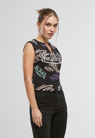 Top 'Addison' di Von Dutch Originals in nero