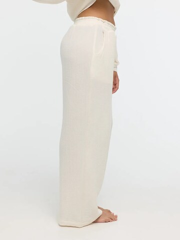 cfab Baggy Trousers 'Musselin Pants' in White