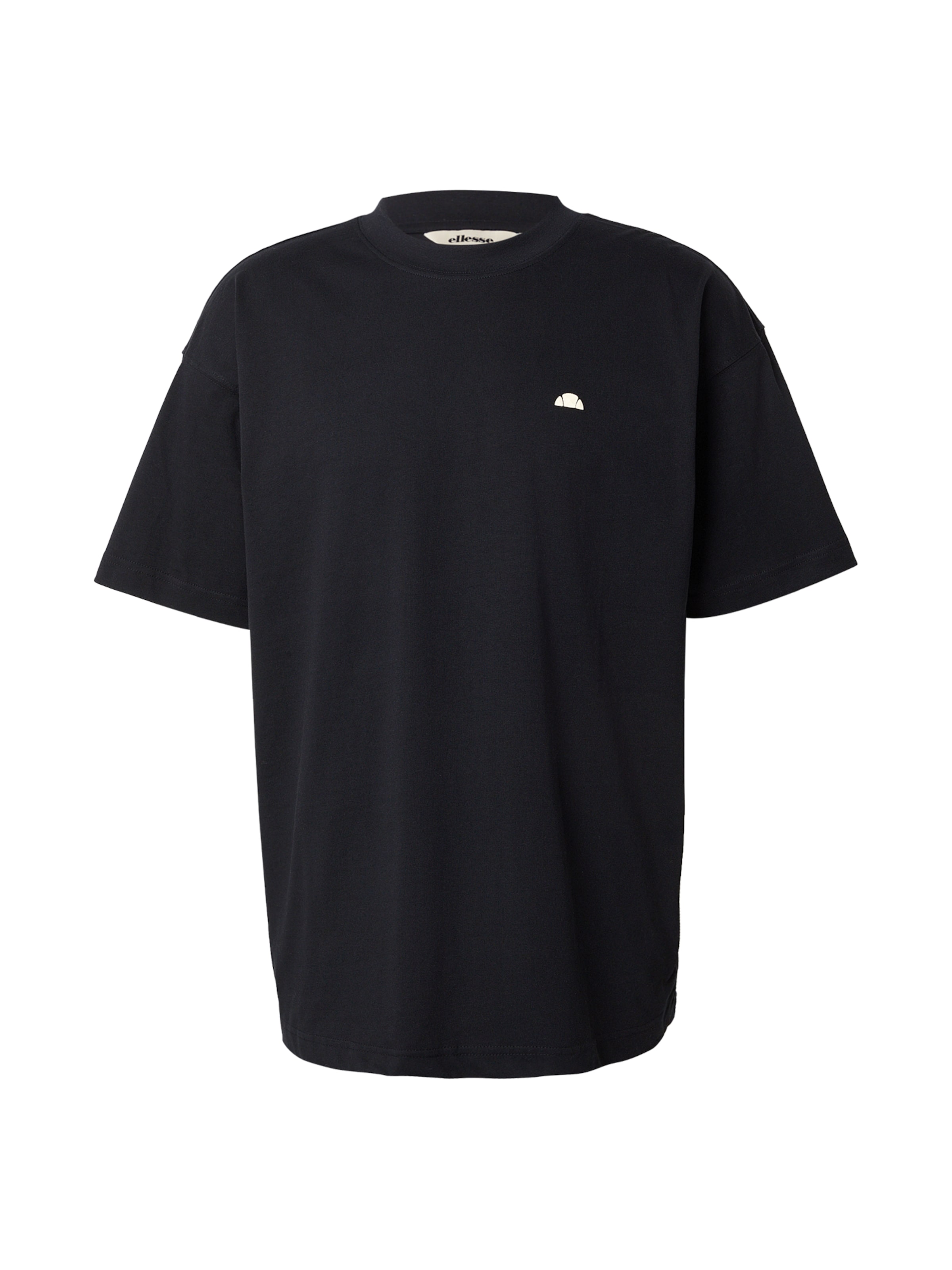 Tricou 'Play Nice' de la ELLESSE pe negru: față