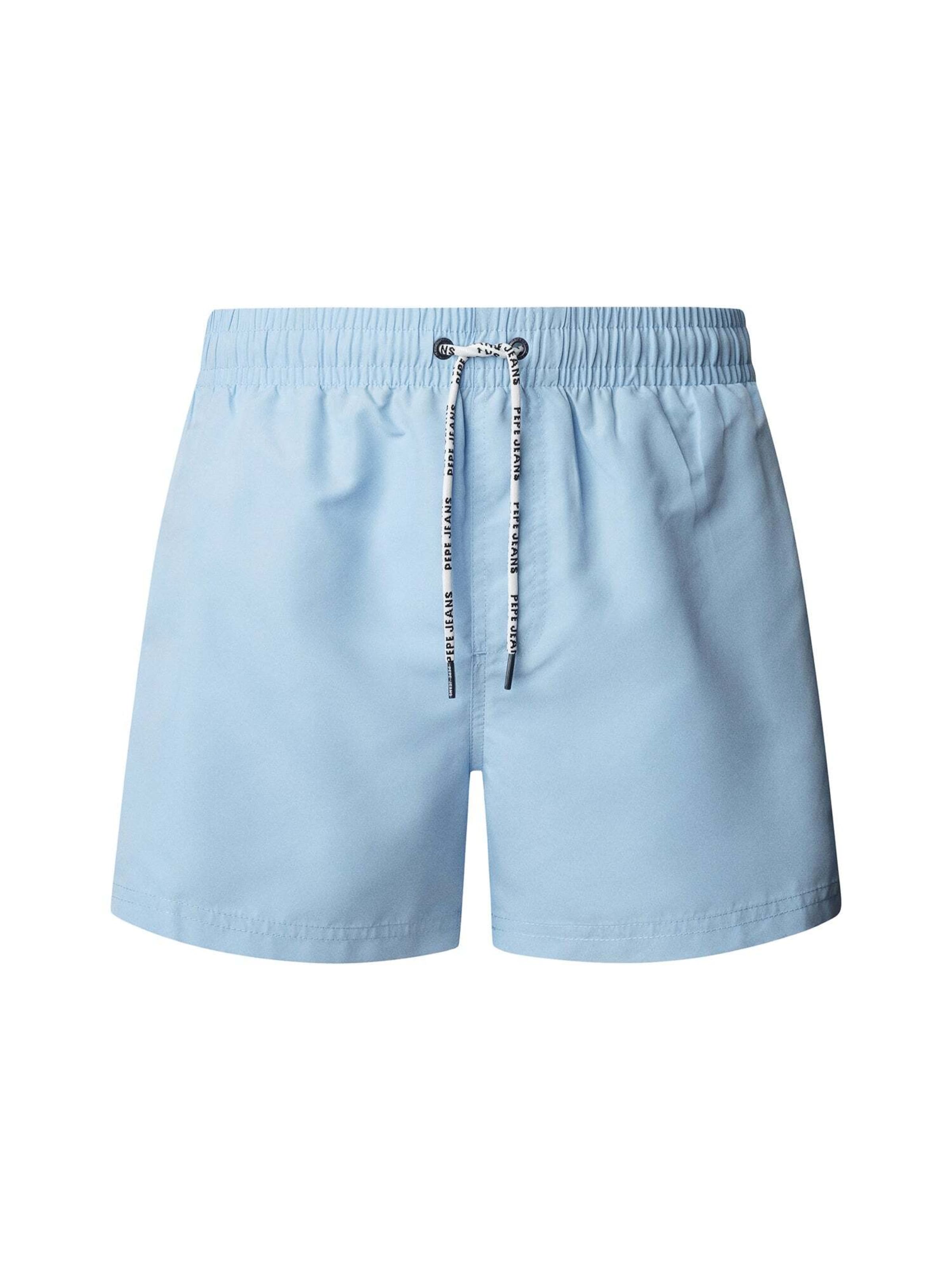 Pantaloncini da bagno Pepe Jeans di colore blu cielo, Visualizzazione prodotti