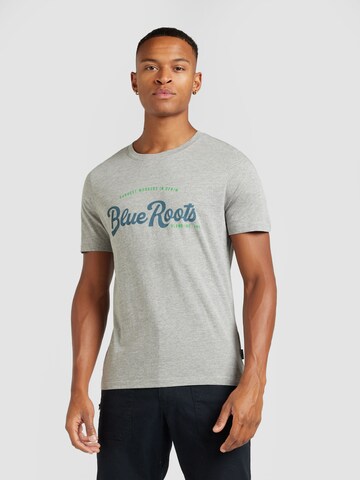 BLEND T-Shirt in Grau: Vorderseite