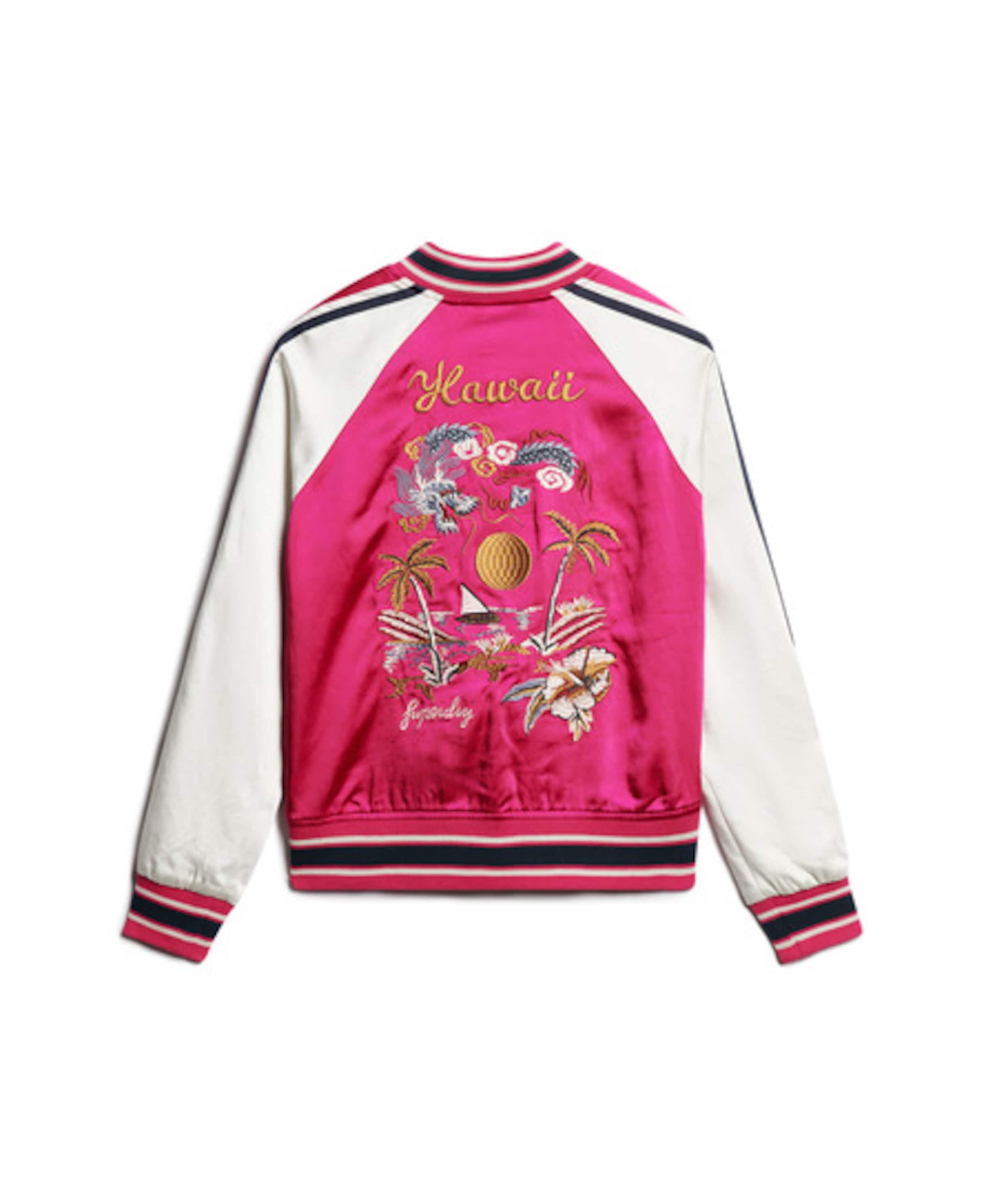 Superdry Tussenjas 'Suikajan' in Roze