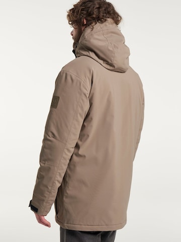 TENSON Winter coat 'Dave' in Brown