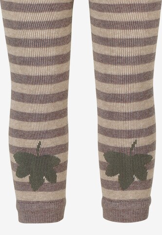 STERNTALER Tights 'Autumn ' in Brown