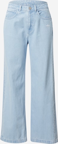 zils ADIDAS ORIGINALS Vaļīgs piegriezums Džinsi 'ESS': no priekšpuses