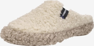 VERBENAS Huisschoenen 'Yuma Curly' in Beige: voorkant