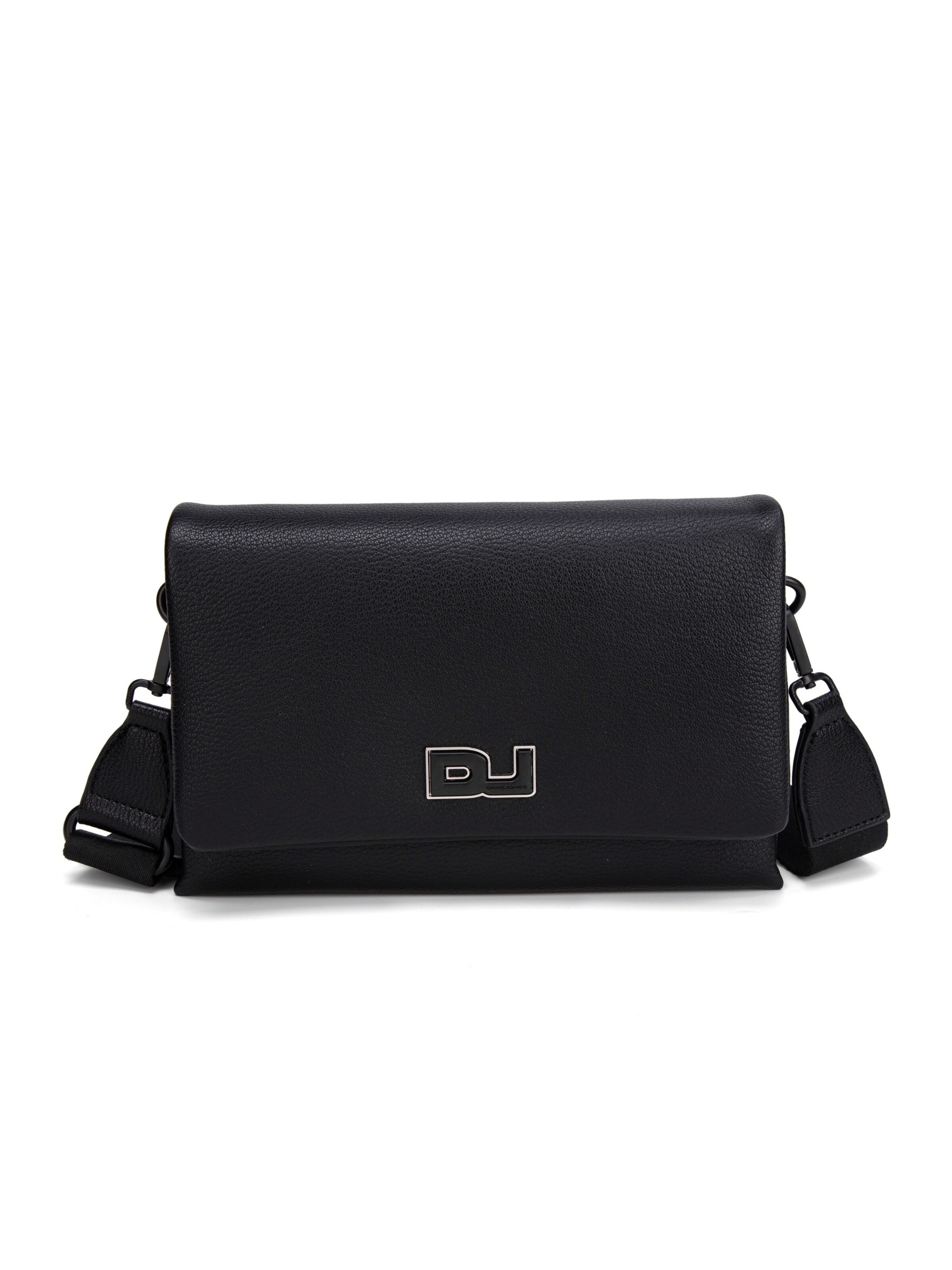 Borsa a tracolla di David Jones in nero: frontale