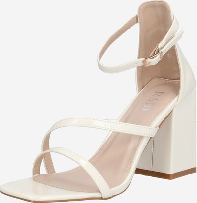 Raid Sandalen met riem 'BETHANY' in de kleur Natuurwit, Productweergave
