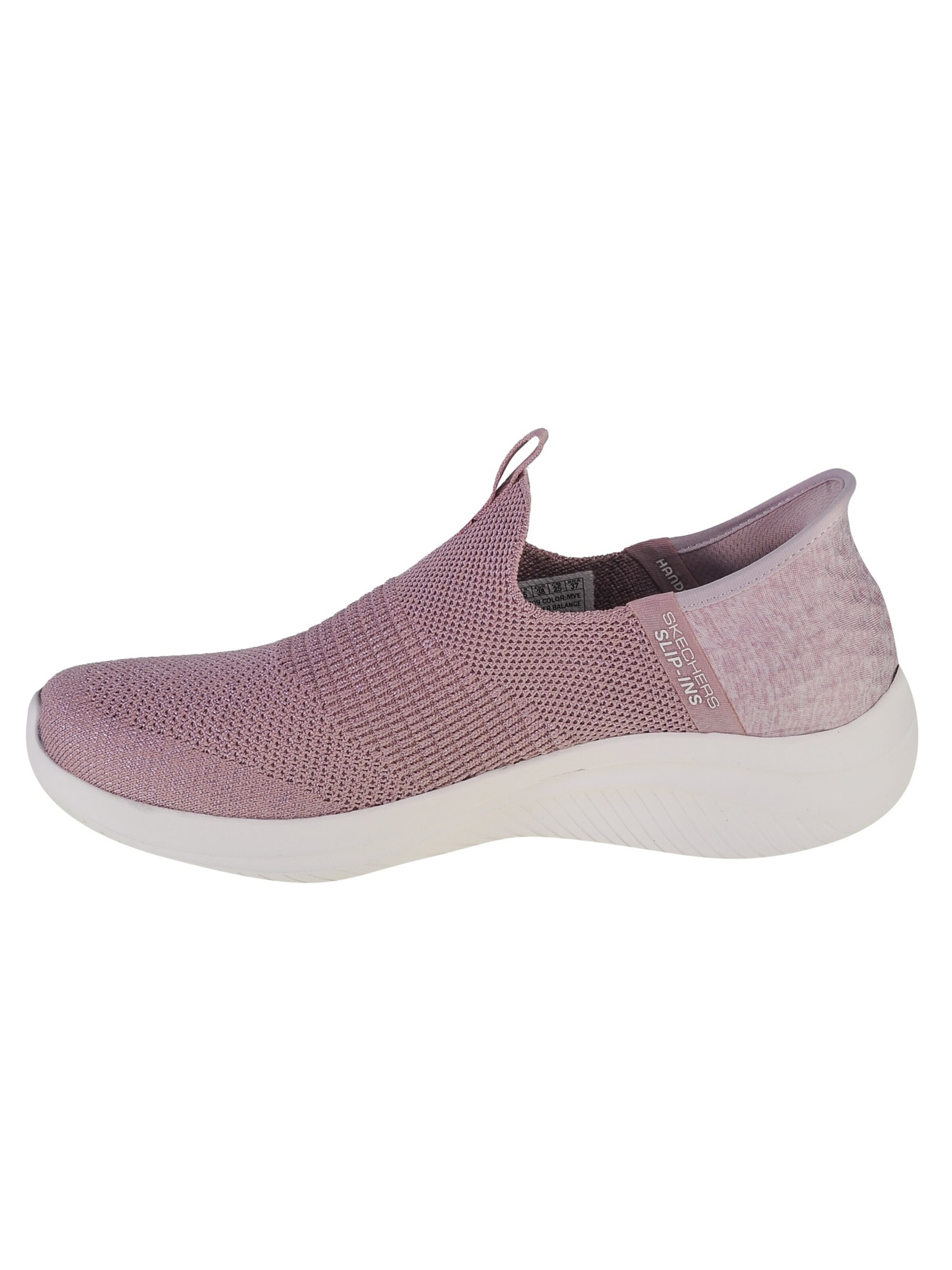 SKECHERS Slip-on 'Slip-Ins Ultra Flex 3.0 Smooth Step' in Pink: front