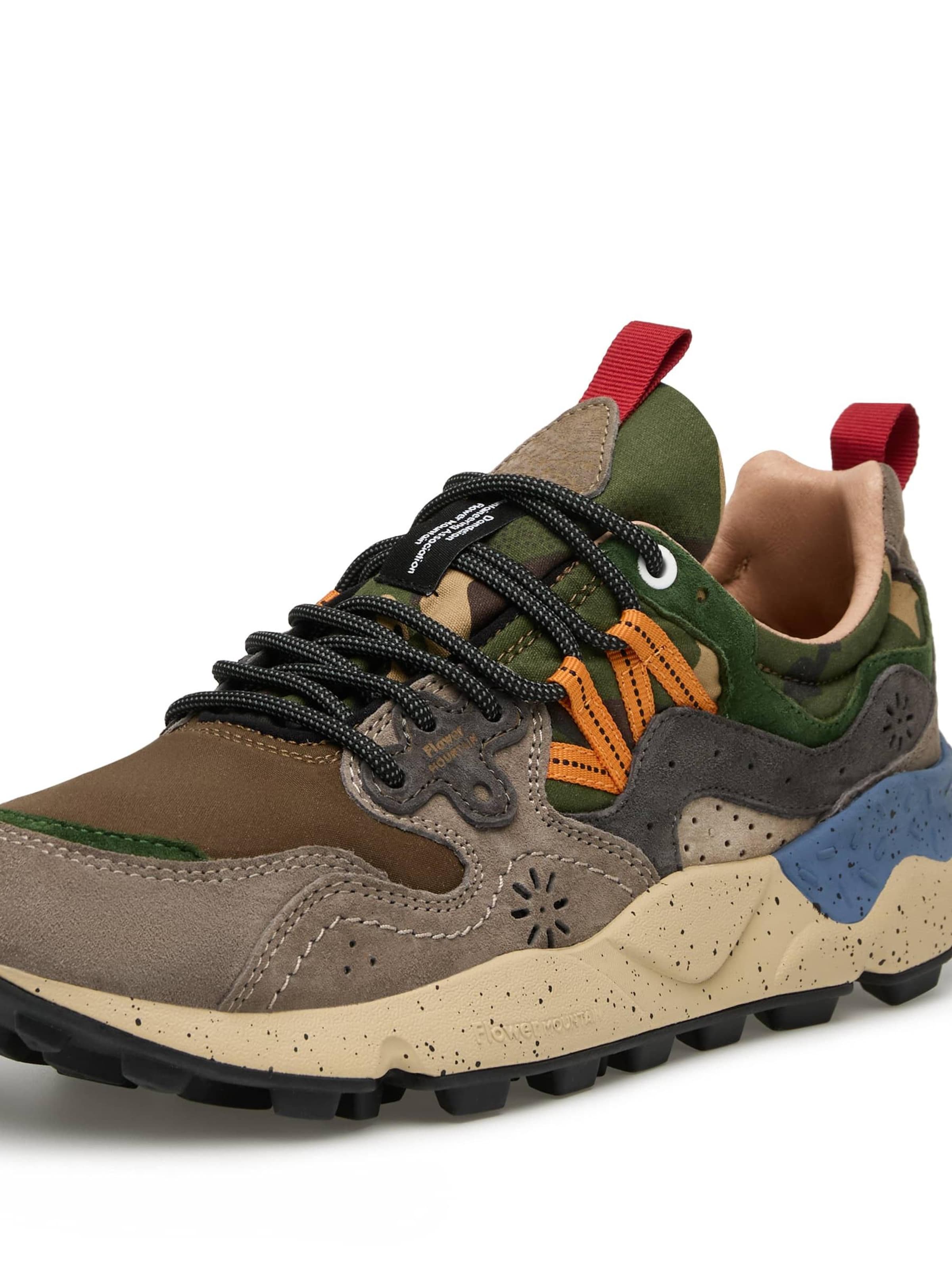 Flower Mountain Sneaker low 'YAMANO 3 MAN'‌‌‌‌‌‌‌ in Grau