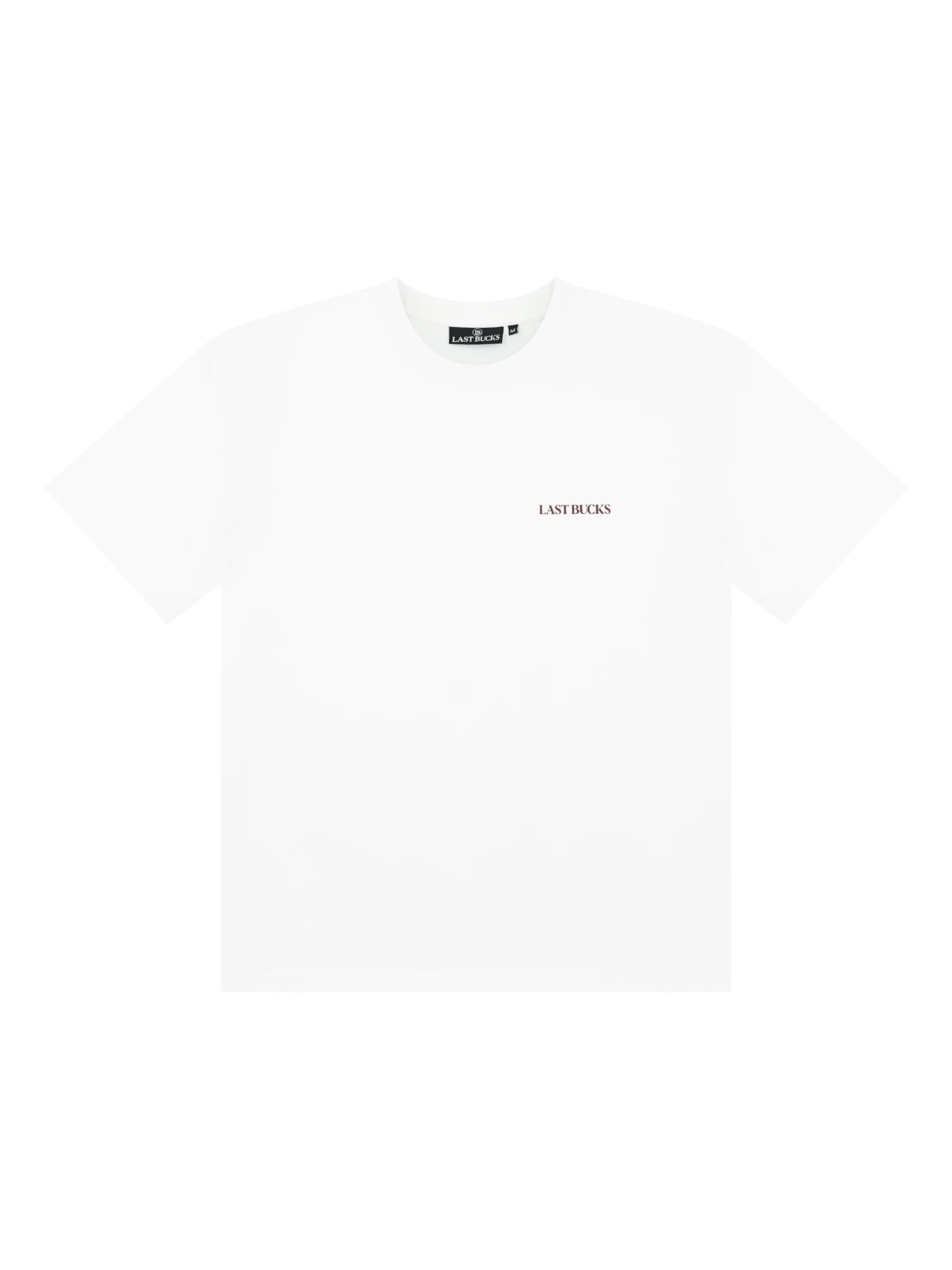 Last Bucks Shirt 'Last Bucks | Zero Balance Tee' in Red: front