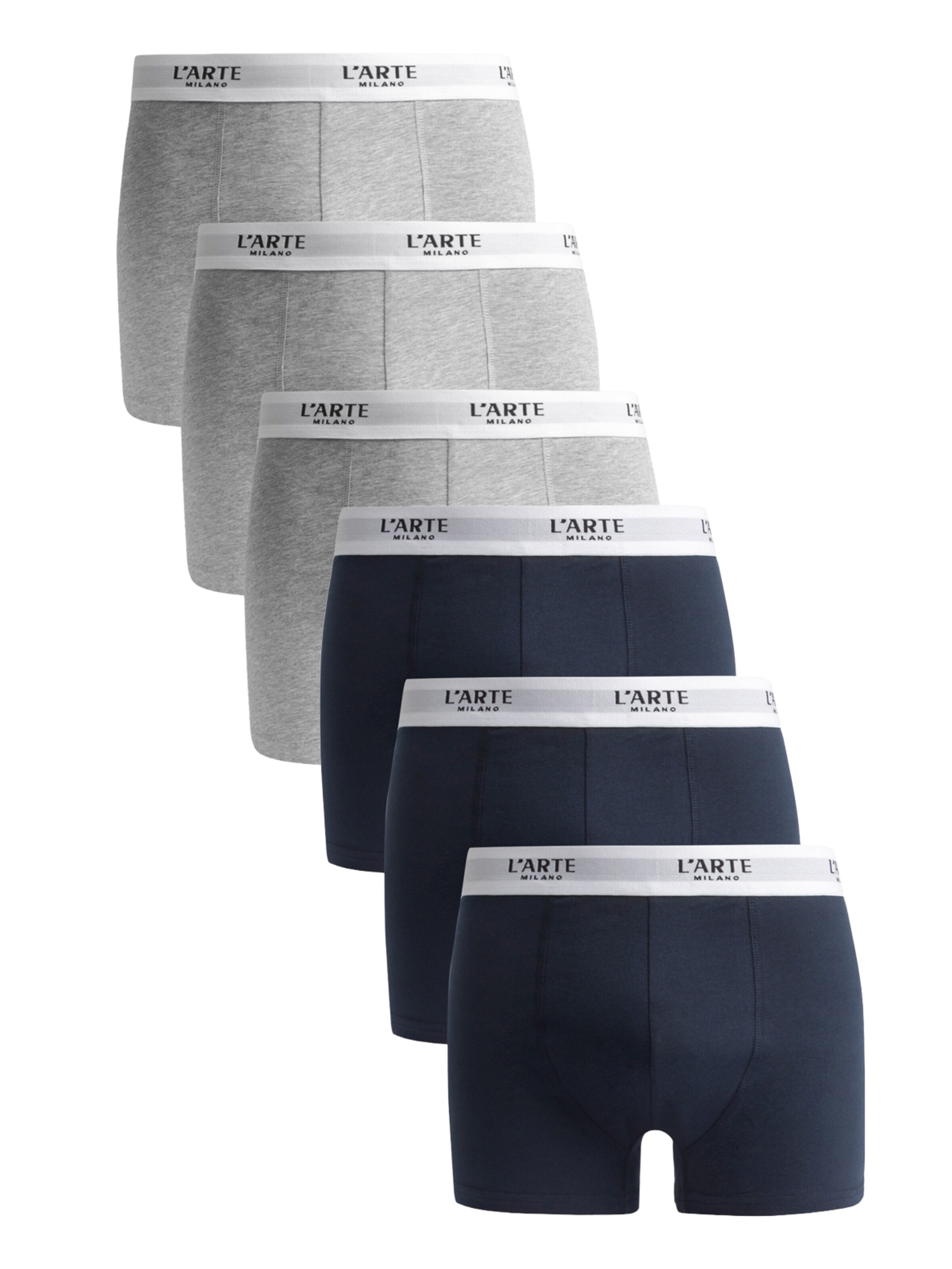 L'Arte Milano Boxer shorts in Blue: front