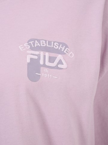 FILA - Camisa 'BALJE' em roxo